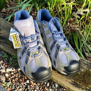 Nautilus safety-toe work or hiking shoes WIDE
